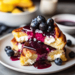 Blueberry Stuffed French Toast