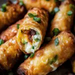 Mini Jalapeno Popper Egg Rolls
