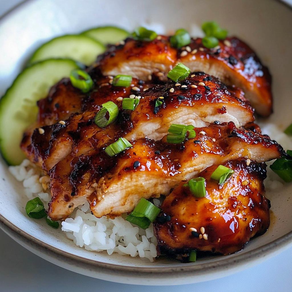 Sticky Honey Gochujang Chicken