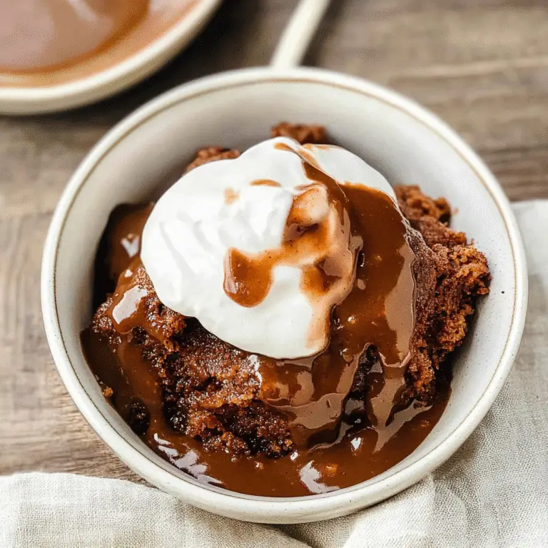 Gingerbread Pudding Cake