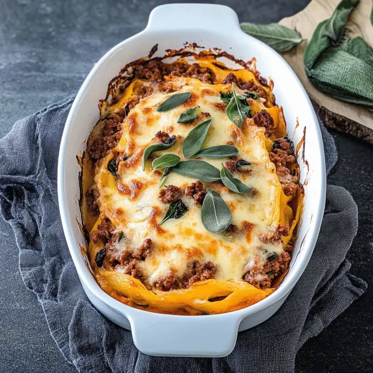 No-Noodle Butternut Squash Lasagna Recipe