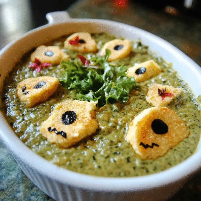Creepy Halloween Swamp Dip