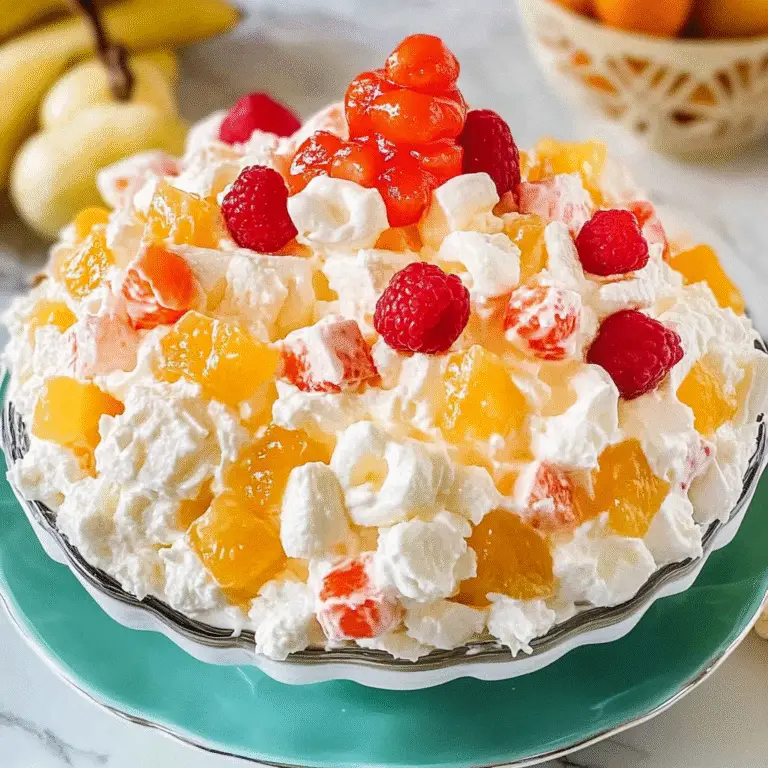 Ambrosia Salad Recipe for Summer Gatherings