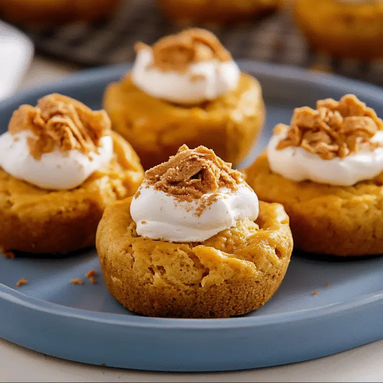 Pumpkin Cheesecake Thumbprints