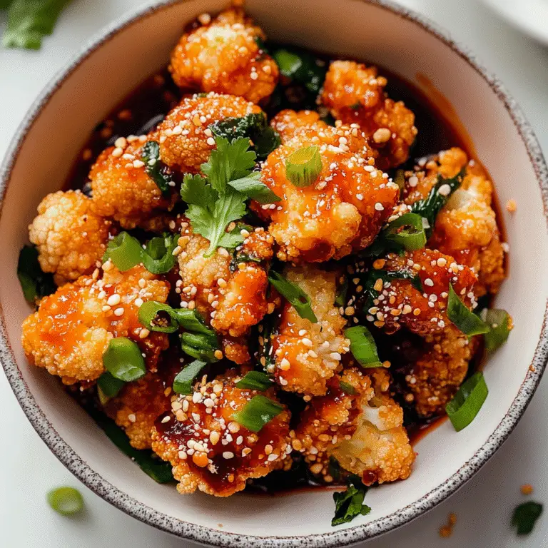 Gochujang Cauliflower Wings