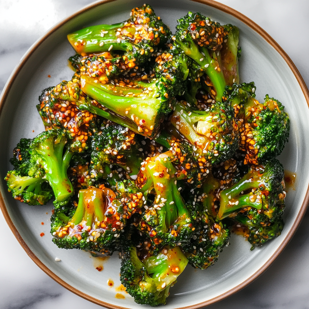 Spicy Gochujang Broccoli