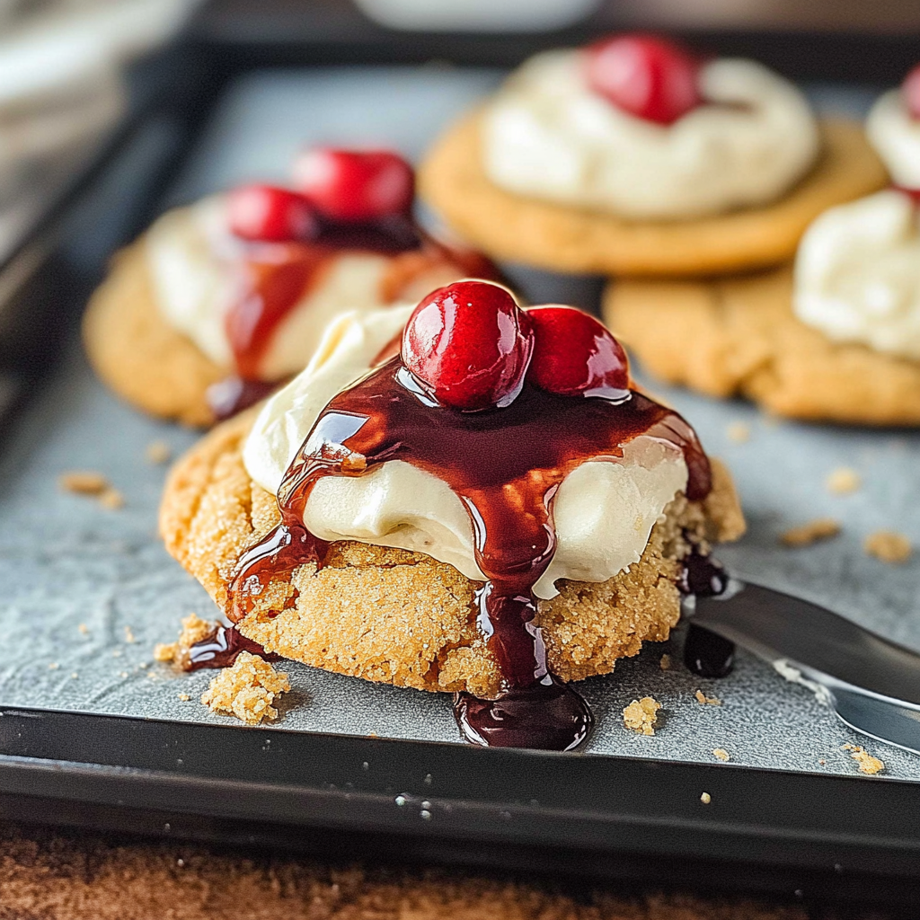Cherry Cheesecake Cookies