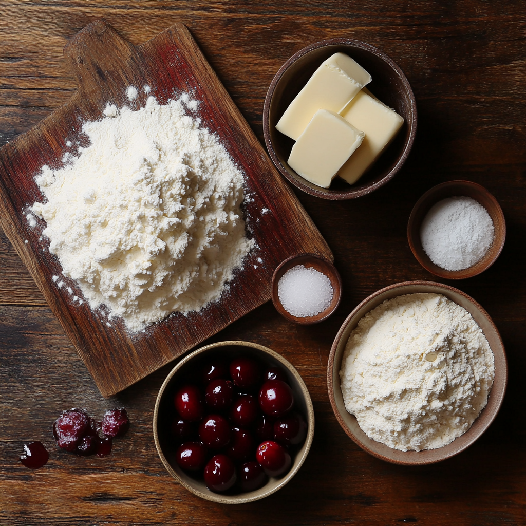 Cherry Cheesecake Cookies ingredients