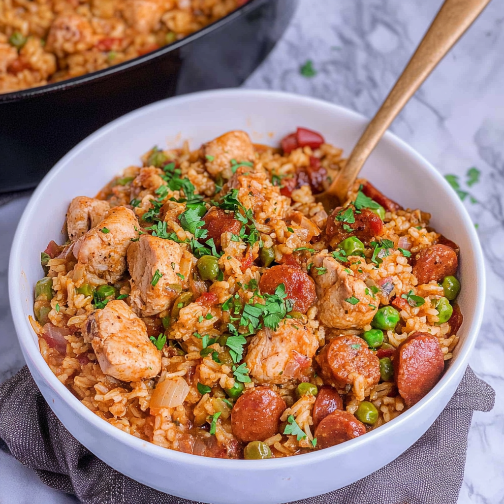 Chicken & Sausage Jambalaya