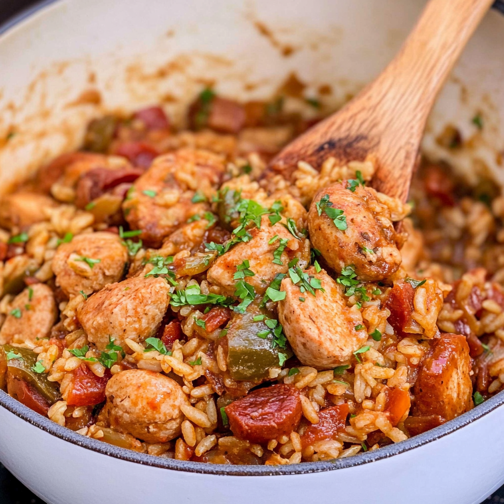 Chicken & Sausage Jambalaya