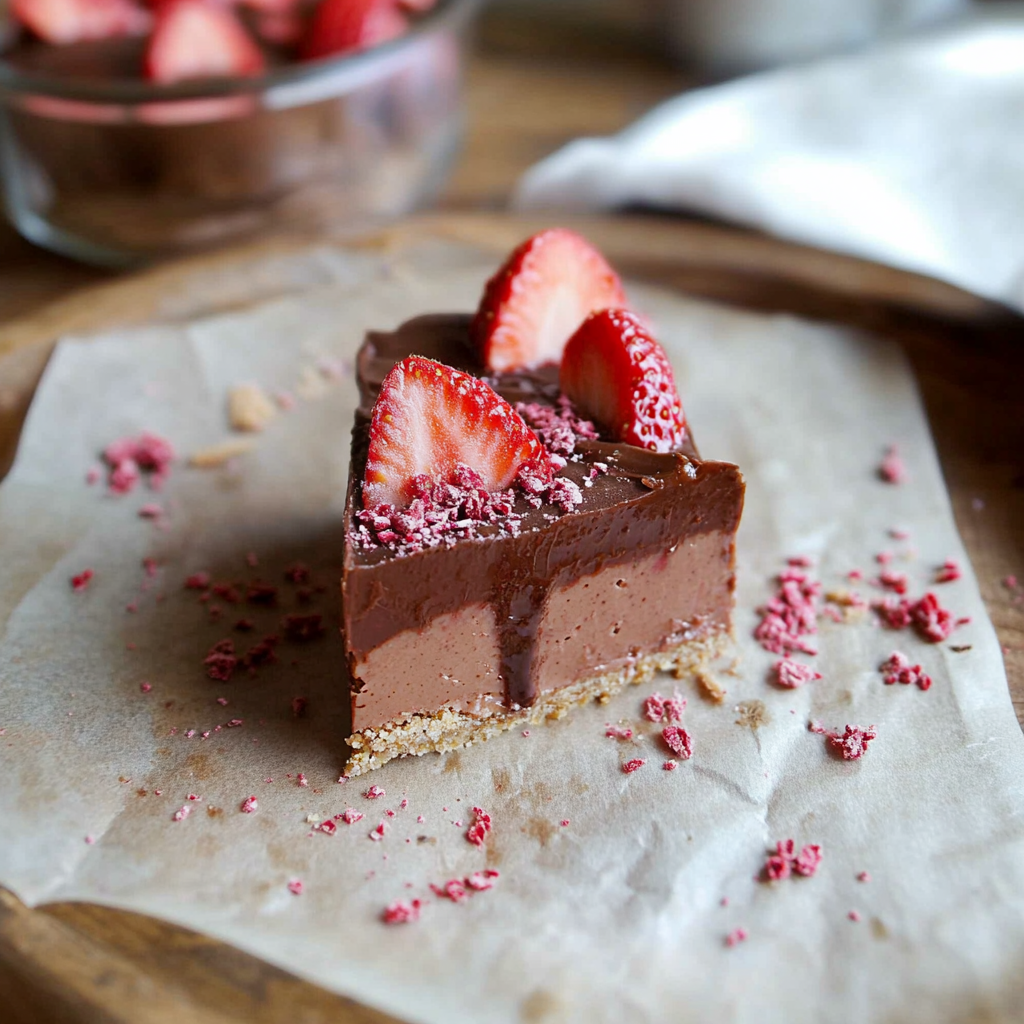 Chocolate-Covered Strawberry Bar Cookies