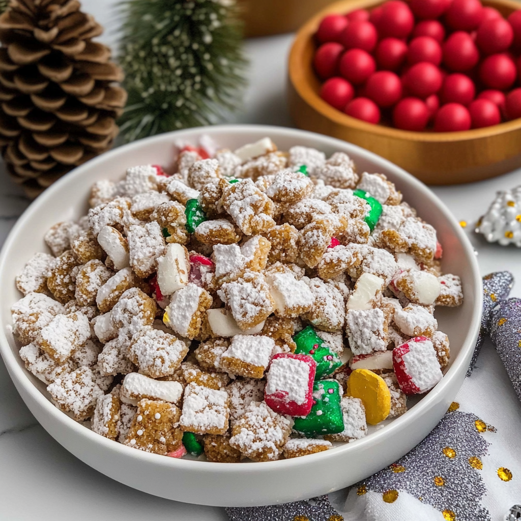 Christmas Muddy Buddies