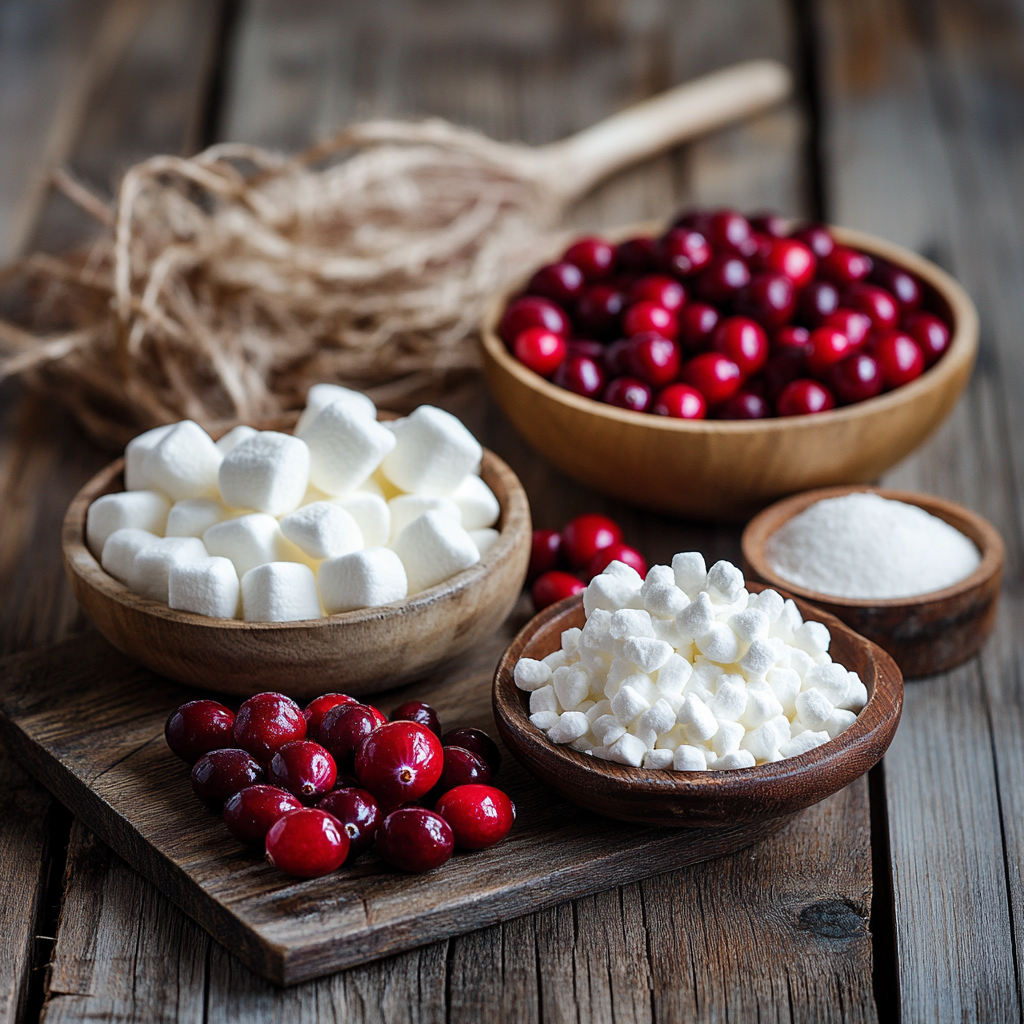 Cranberry Fluff ingredients
