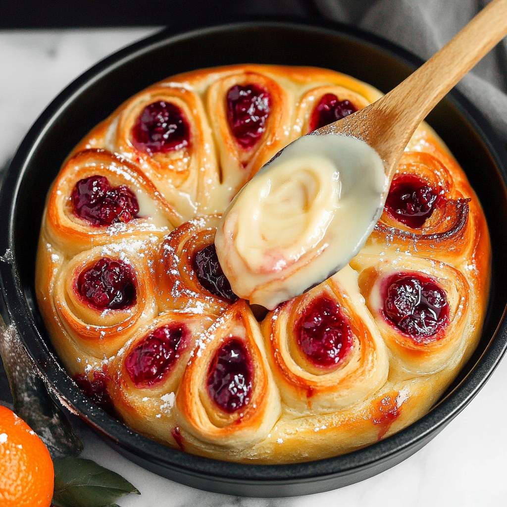 Cranberry Orange Sweet Rolls