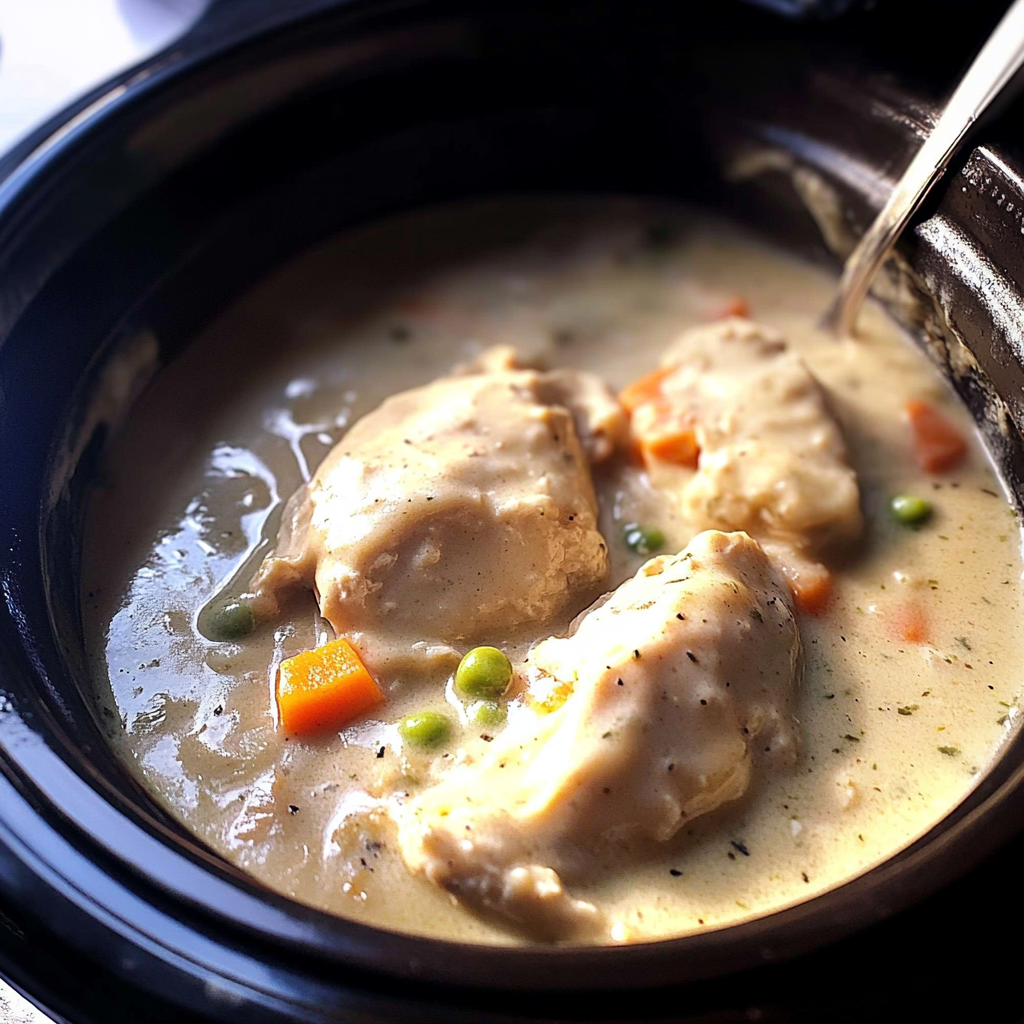Crockpot Chicken and Dumplings