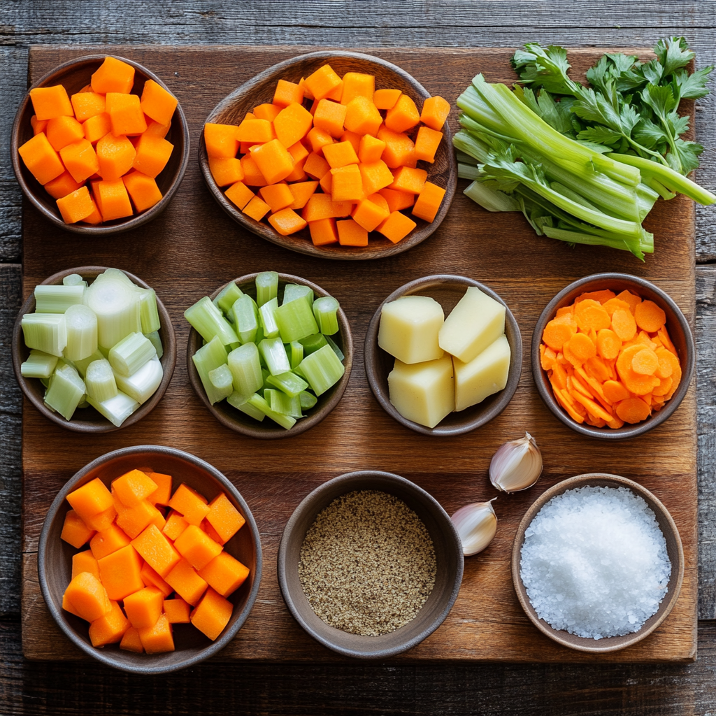 Golden Goddess Soup ingredients
