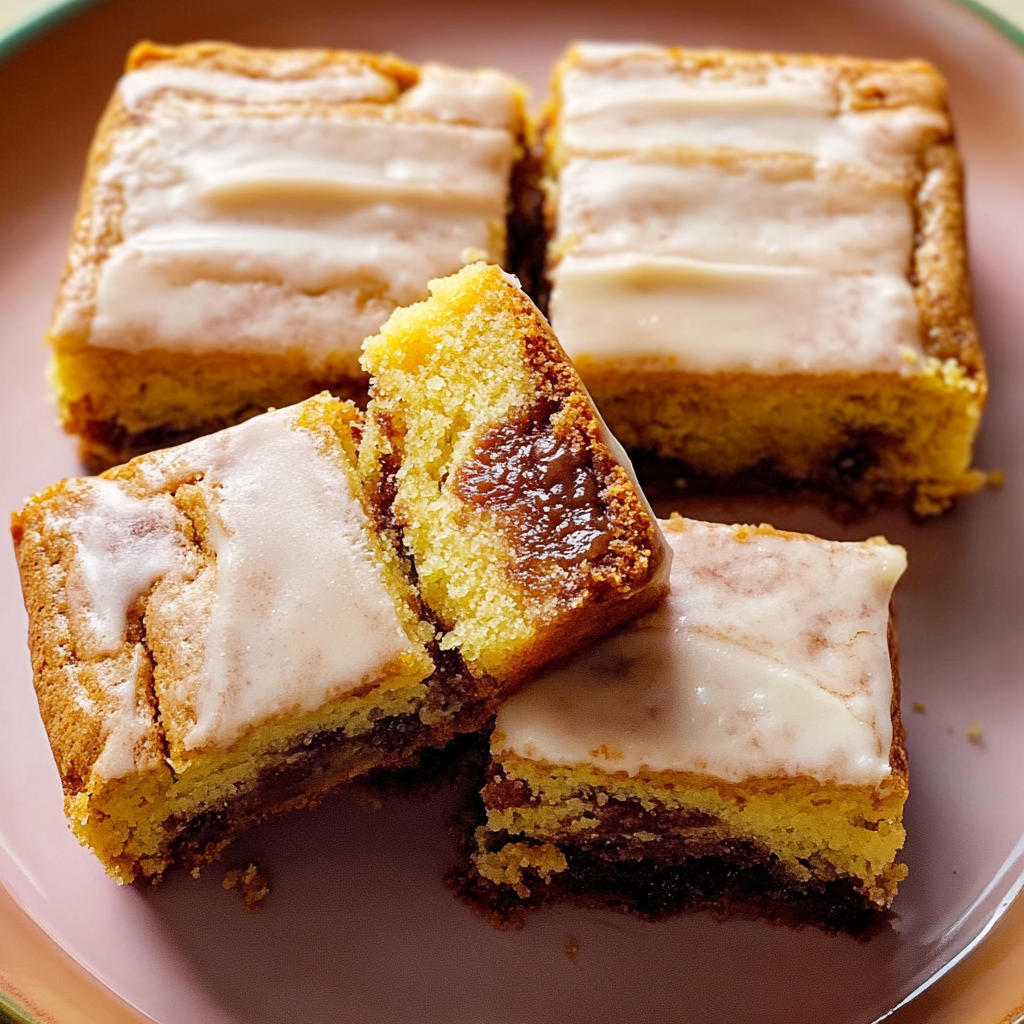 Honey Bun Brownies