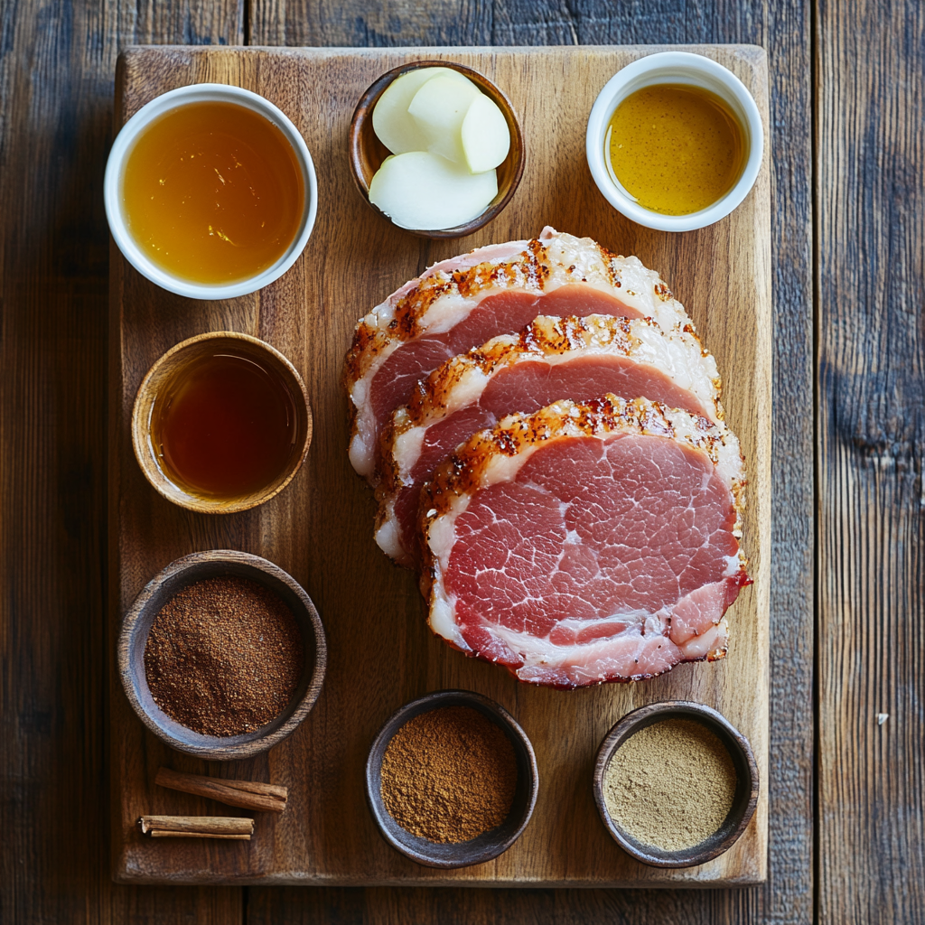 Honey Glazed Ham ingredients