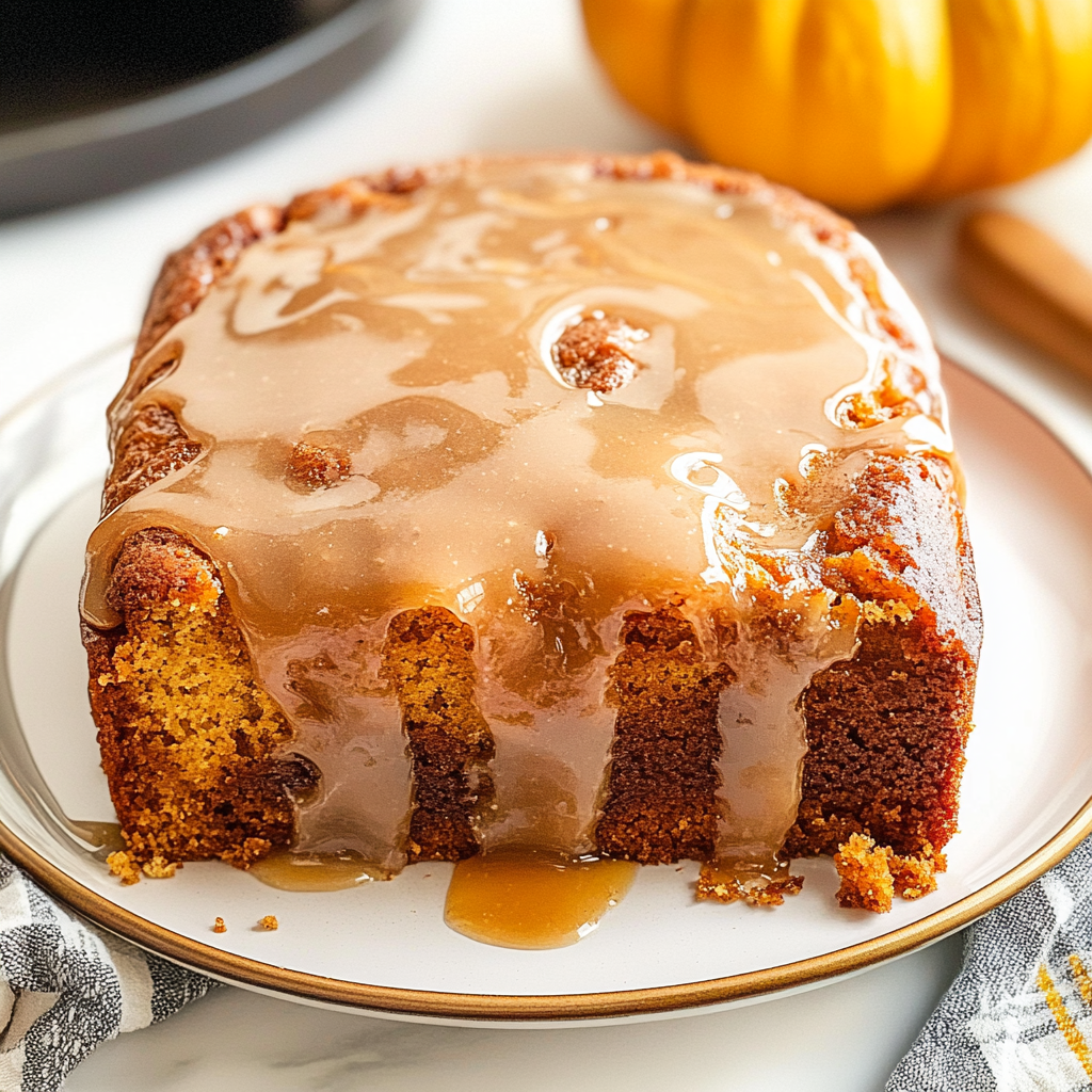 Pumpkin Honeybun Cake