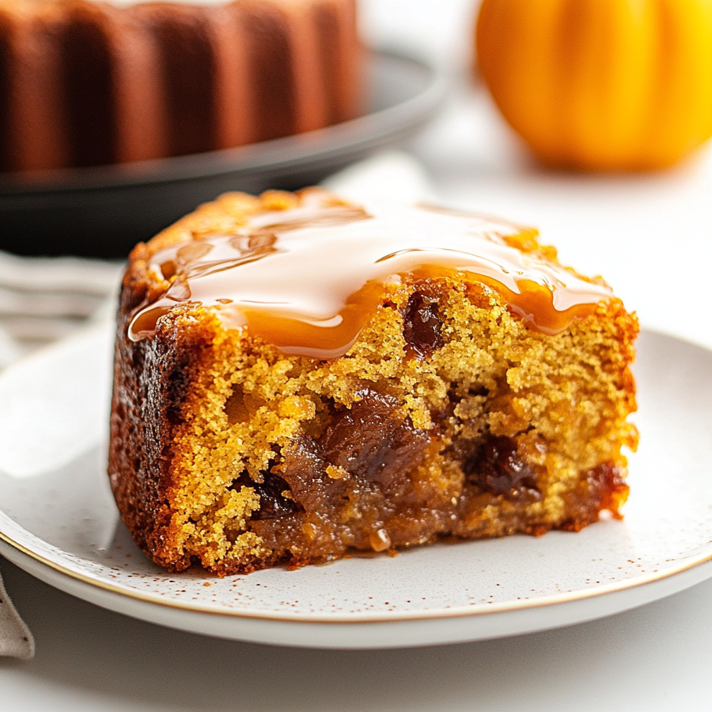 Pumpkin Honeybun Cake