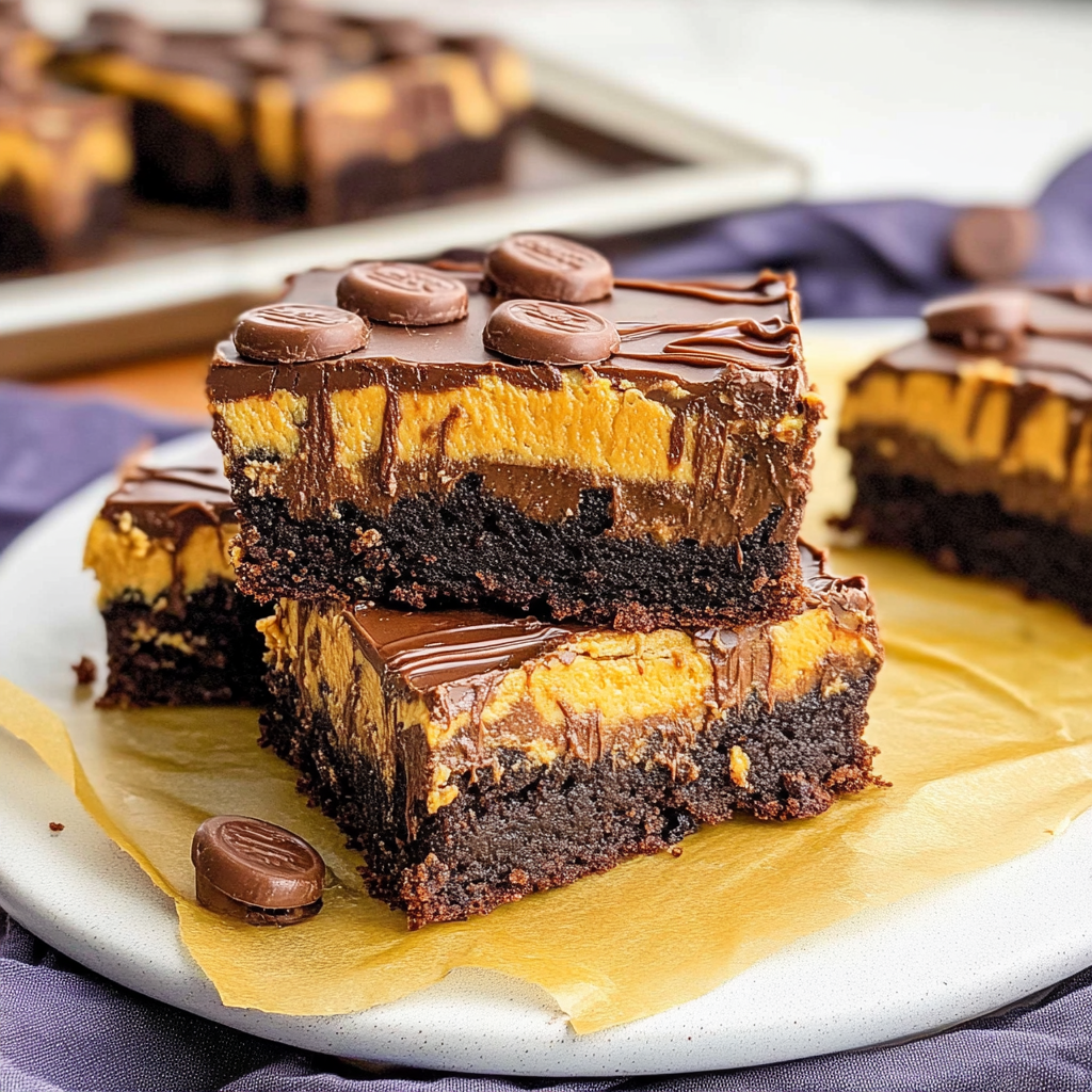Reese’s Peanut Butter Cup Brownies