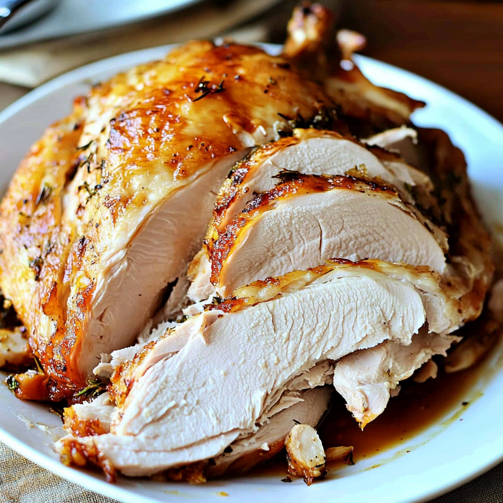 Thanksgiving Herb Butter Roast Turkey