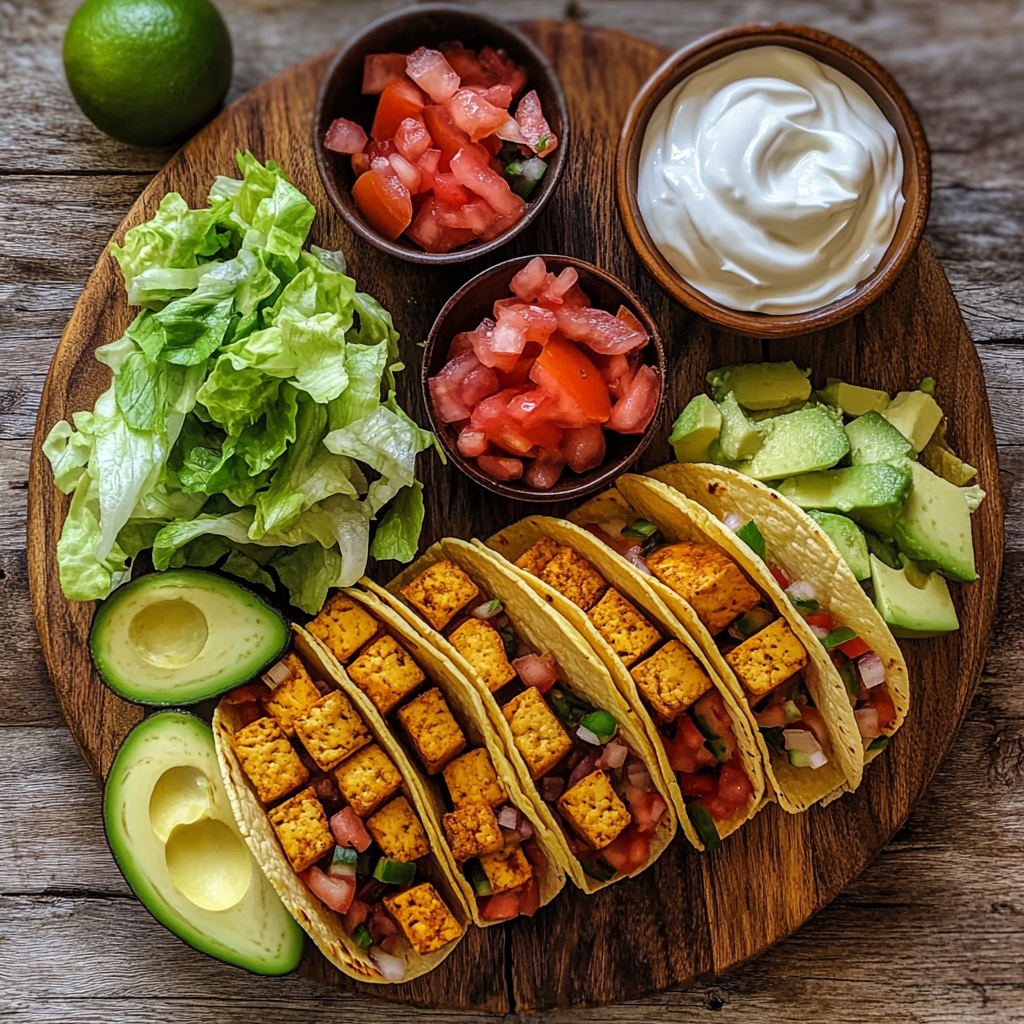 Tofu Tacos ingredients