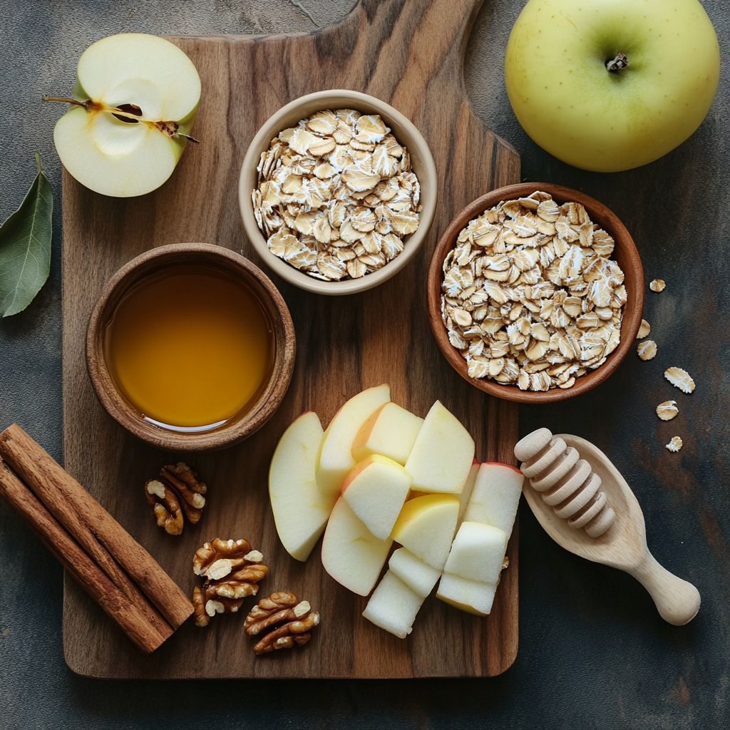 Apple Cinnamon Oatmeal ingredients