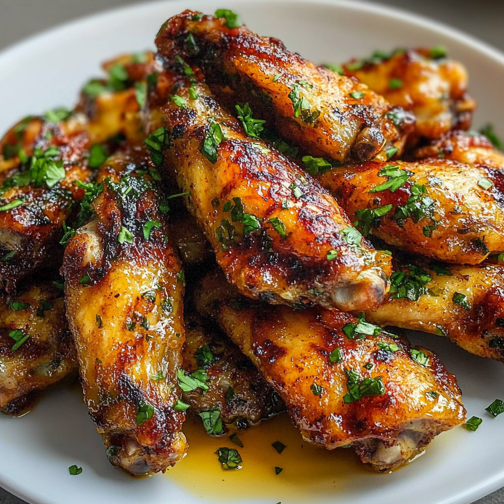 Cajun Garlic Chicken Wings
