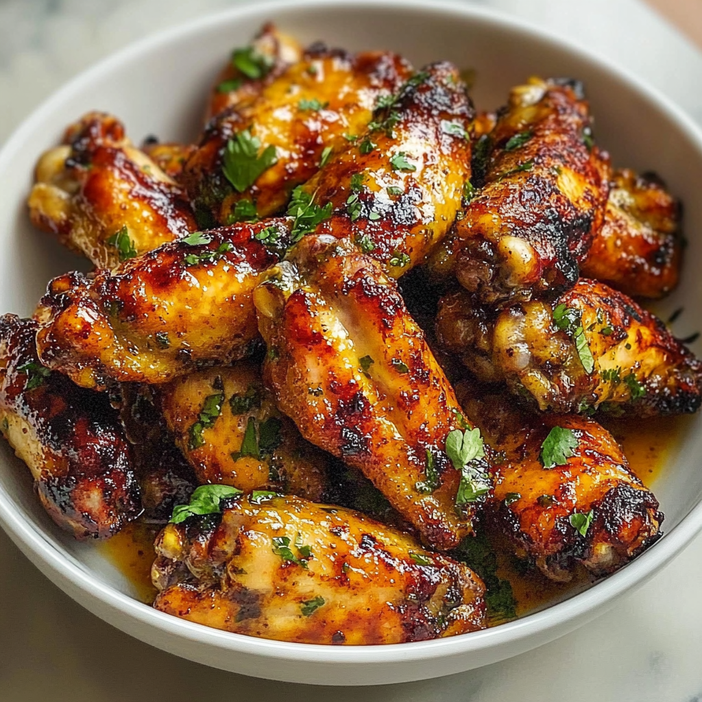 Cajun Garlic Chicken Wings