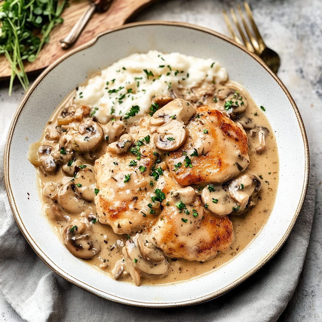 Chicken Marsala