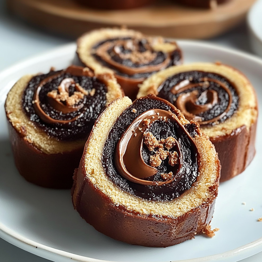 Chocolate Peanut Butter Pinwheels