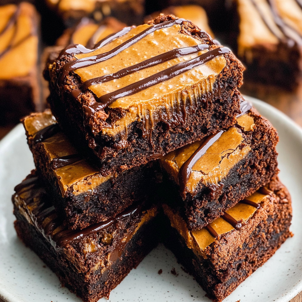 Christmas Biscoff Cookie Butter Brownies