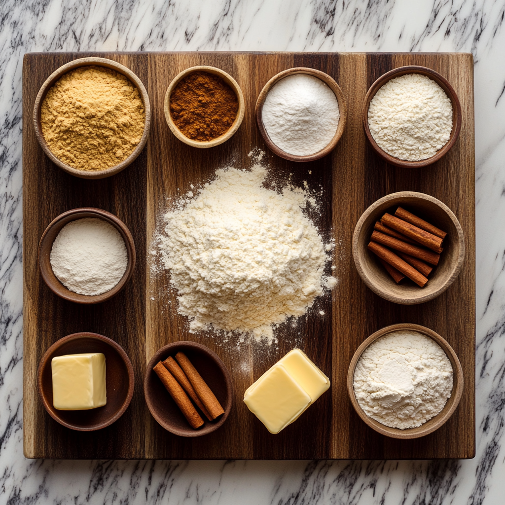 Christmas Cinnamon Sugar Pretzel Sticks ingredients