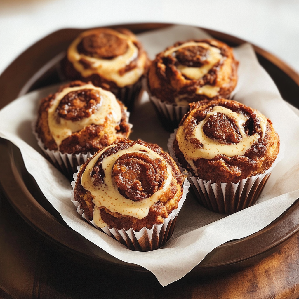 Cinnamon Roll Muffins