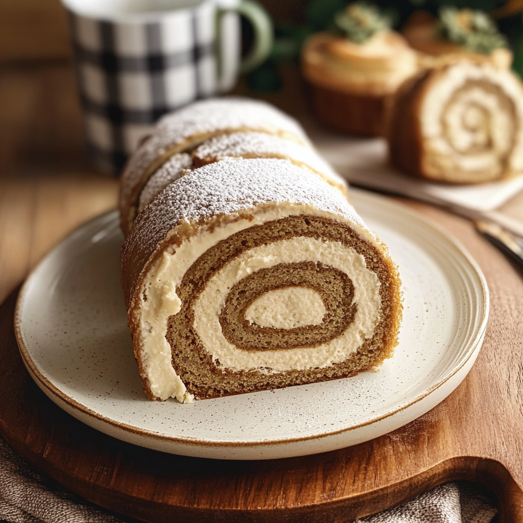 Coffee Swiss Roll