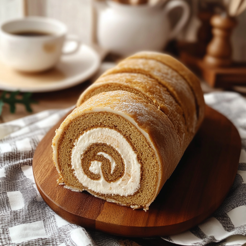 Coffee Swiss Roll