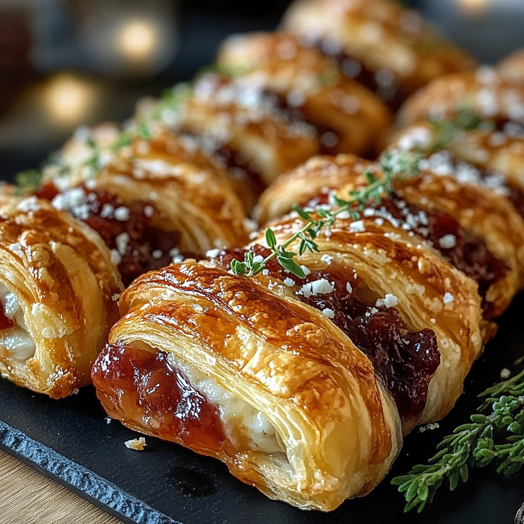 Cranberry Brie Puff Pastry Twists: A Culinary Delight