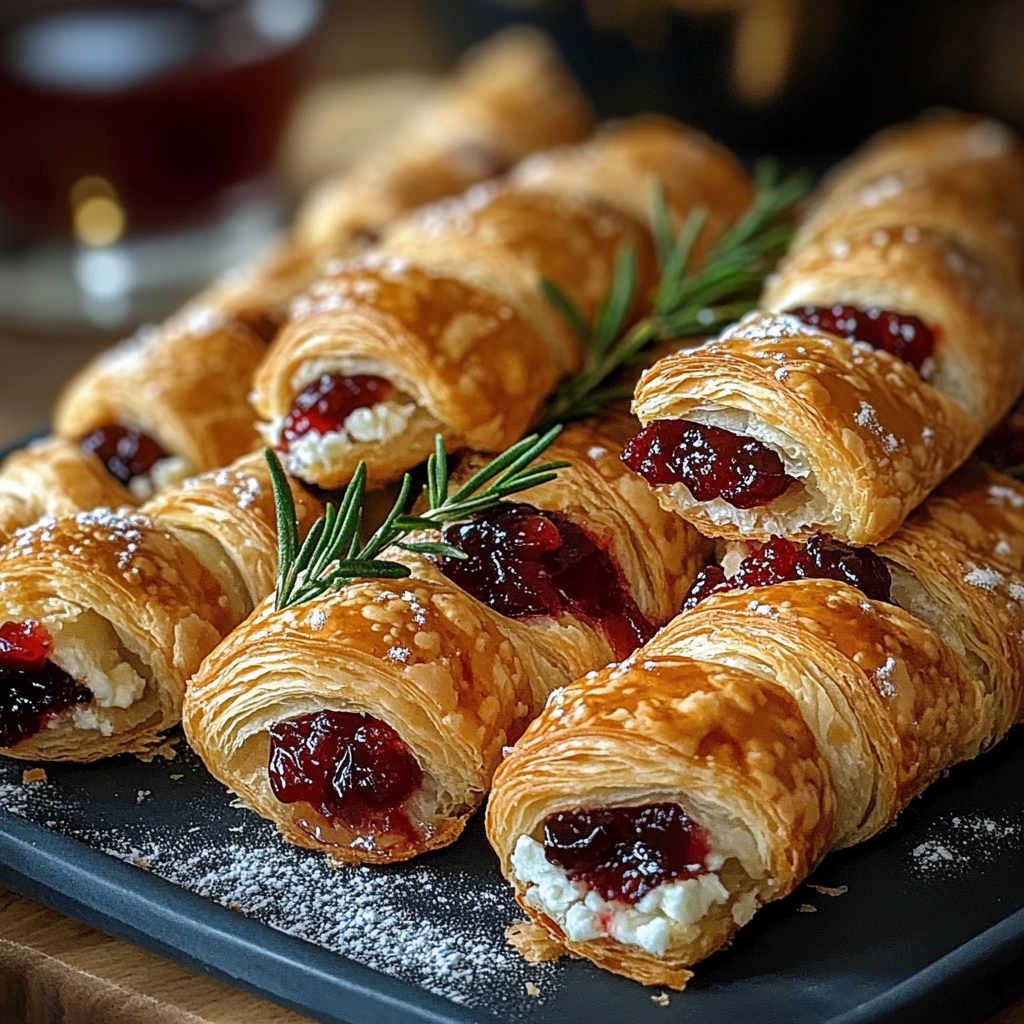 Cranberry Brie Puff Pastry Twists: A Culinary Delight