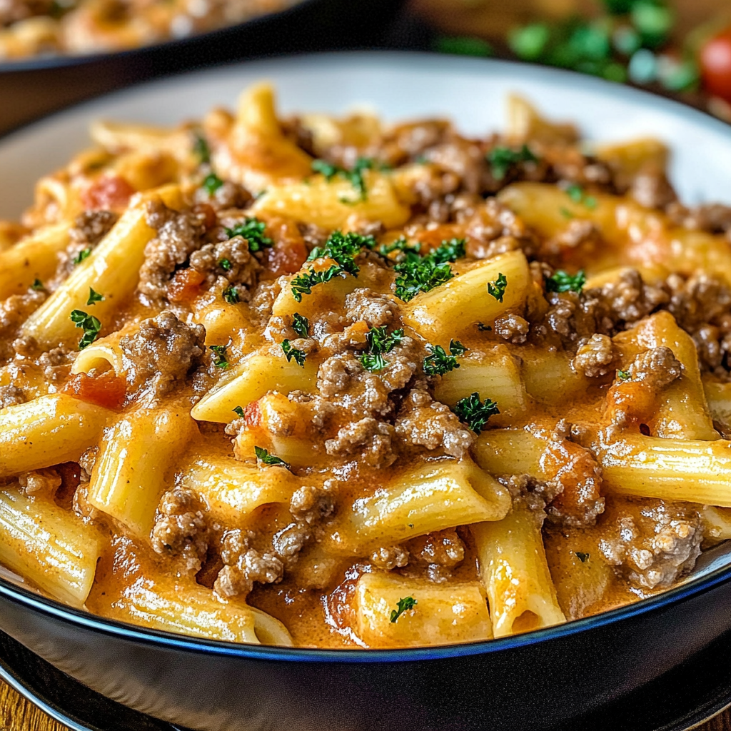 Creamy Beef Pasta