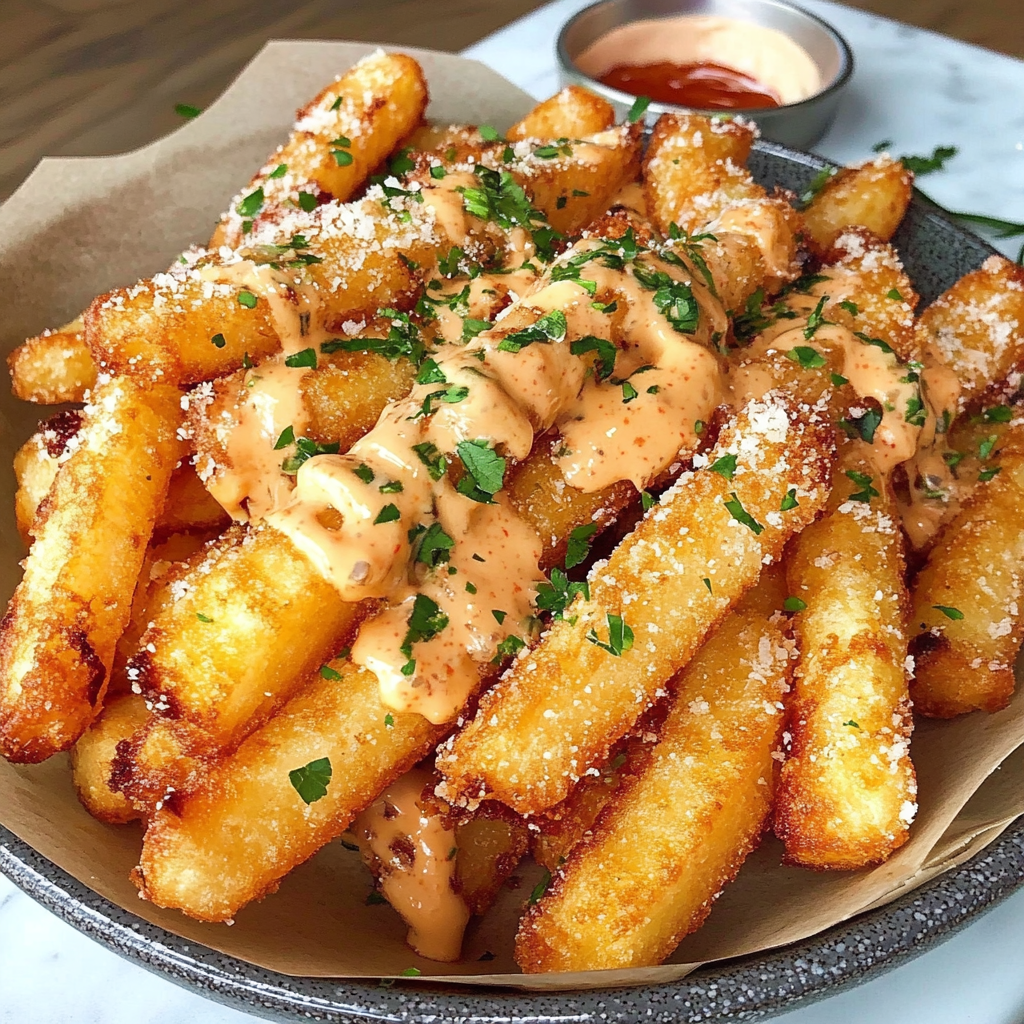 Crispy Japanese-Style Long Fries