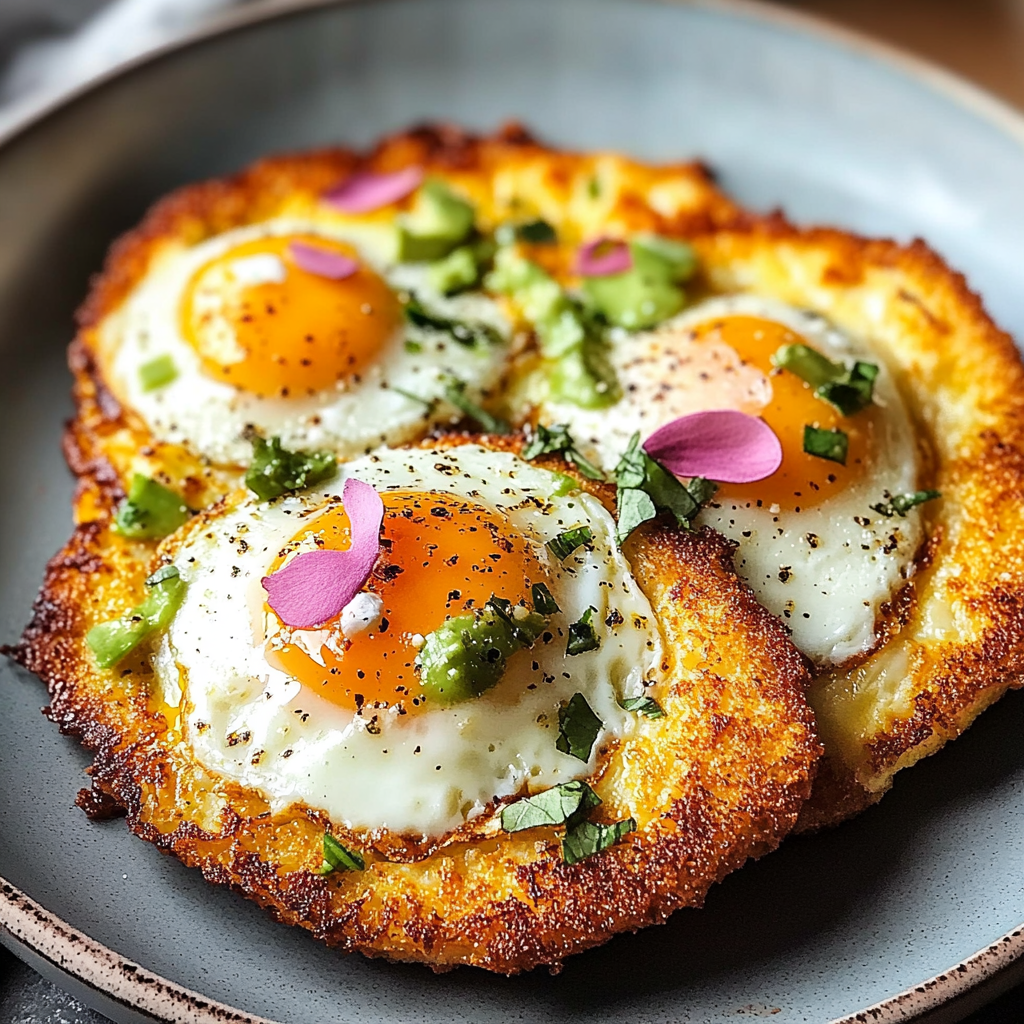 Feta Fried Eggs