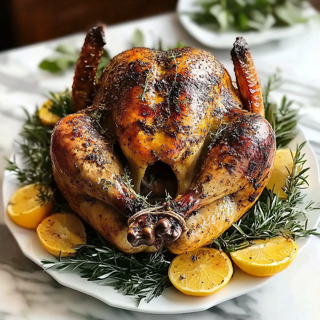 Garlic Thanksgiving Turkey