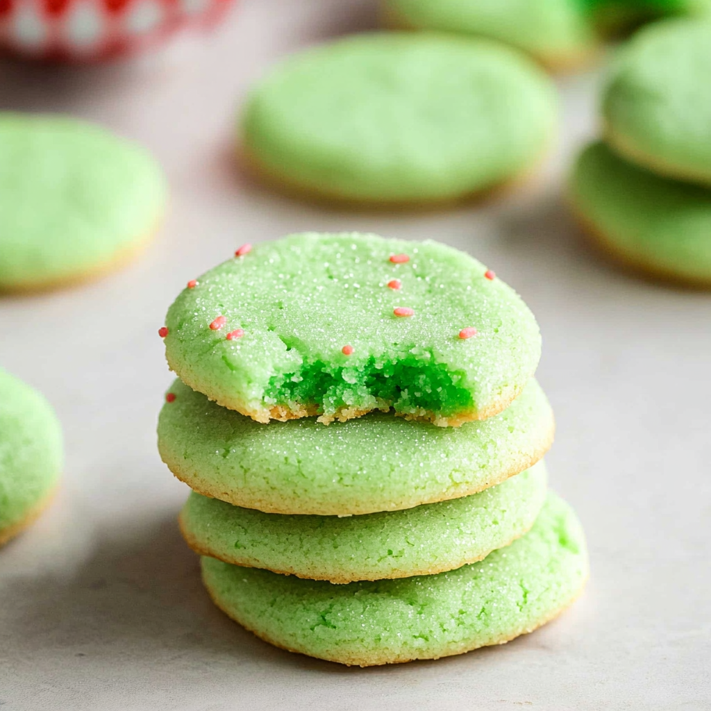 Grinch Sugar Cookies