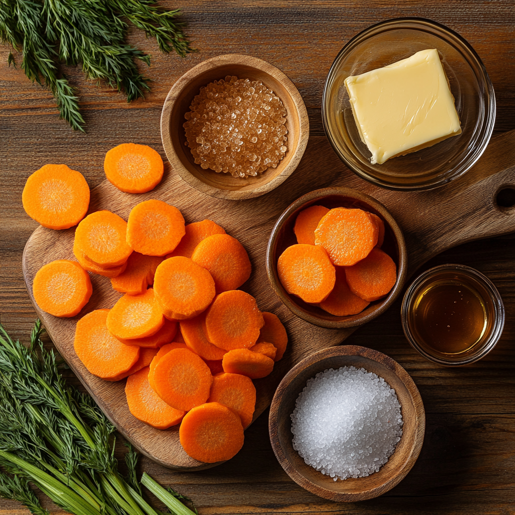 Honey Glazed Carrots ingredients