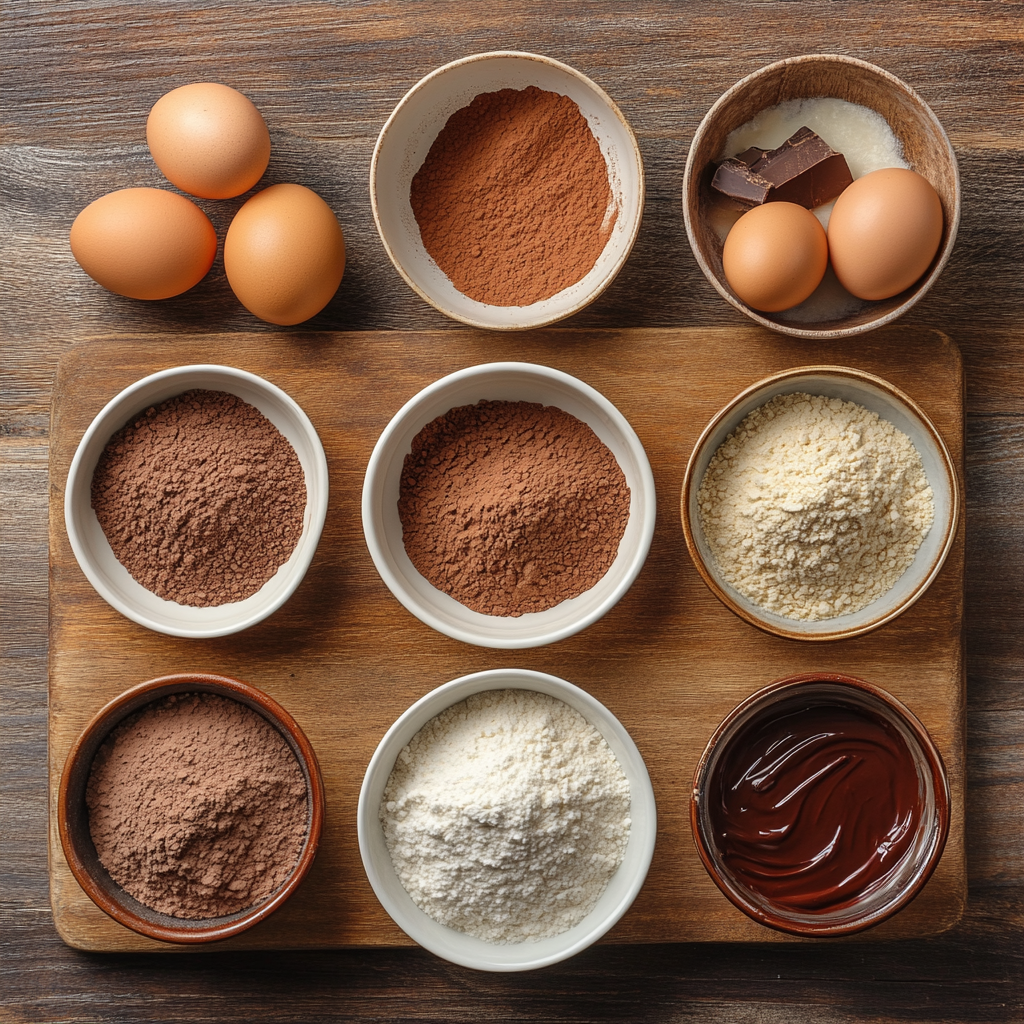 Nutella Red Velvet Cookies ingredients