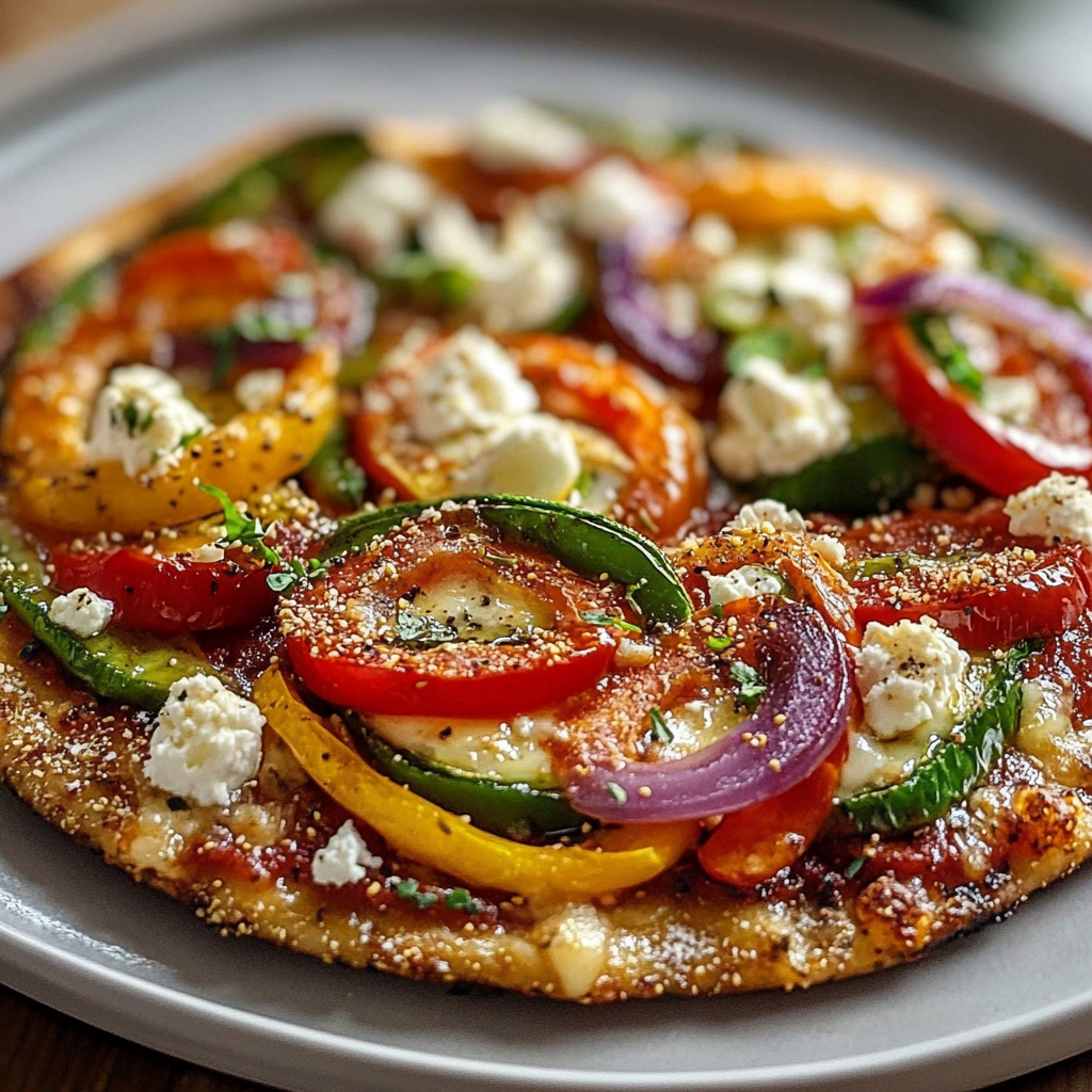 Quick Lunch Pita Pizzas Vegetables
