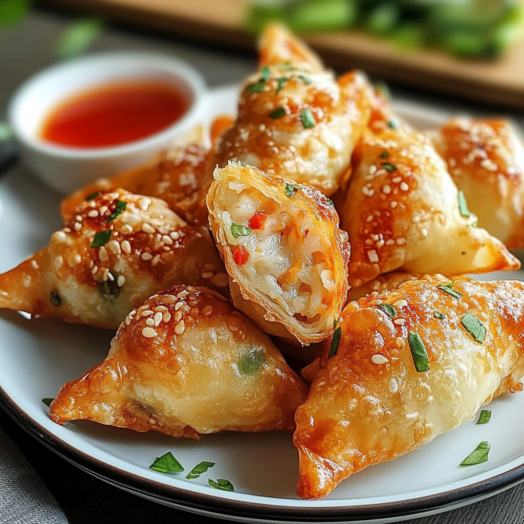 Rice Paper Crab Rangoons
