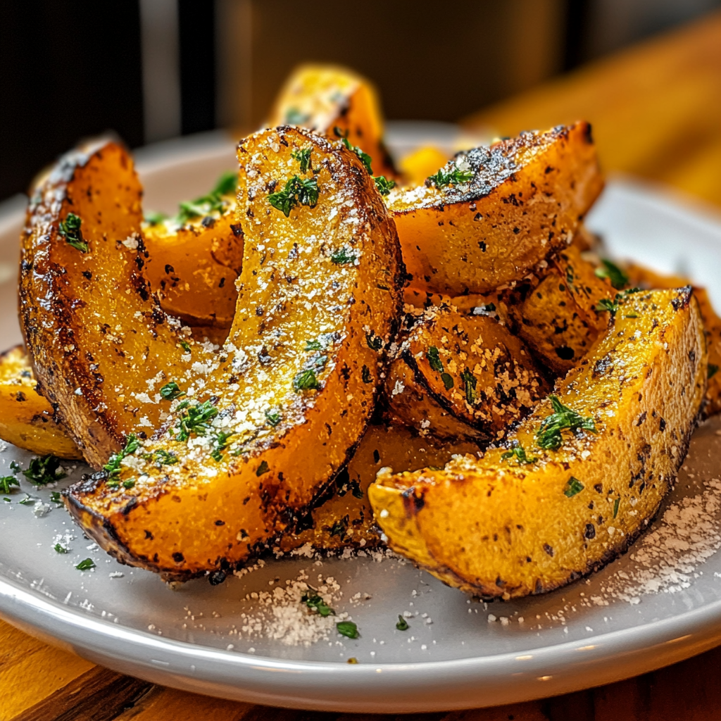 Roasted Winter Squash Wedges