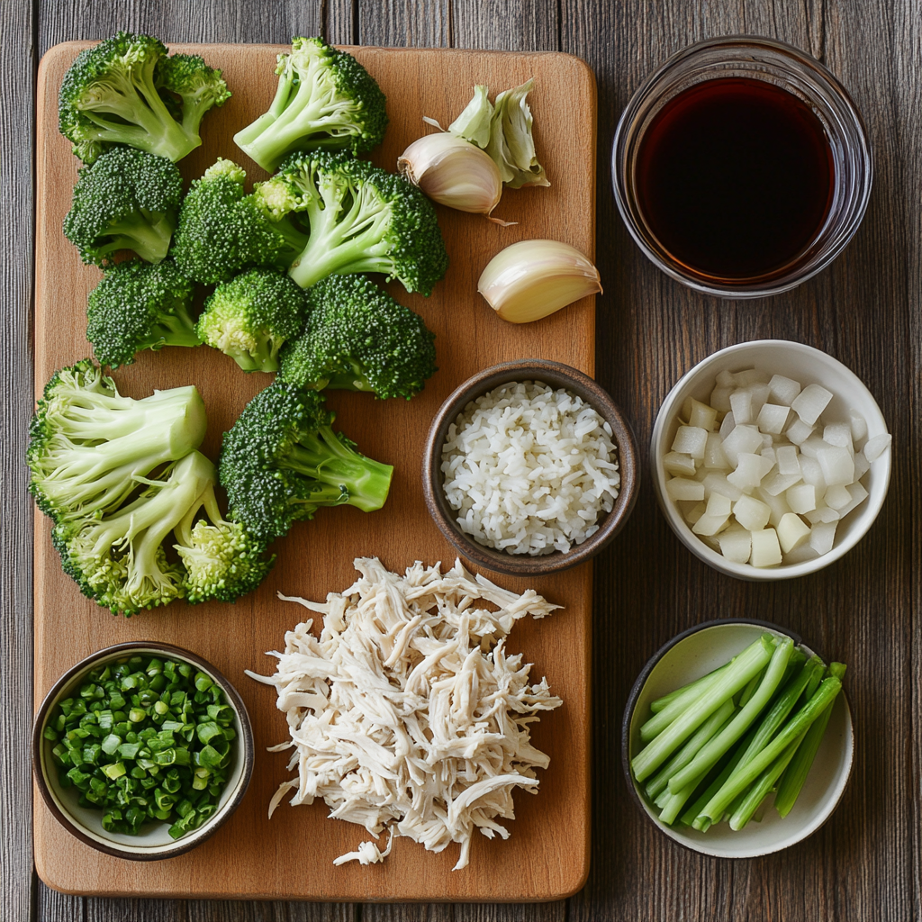 Rotisserie Chicken and Broccoli Rice